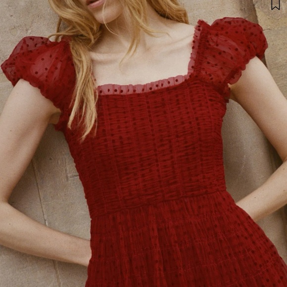 Doen Red Maxi Dress - Picture 2 of 6